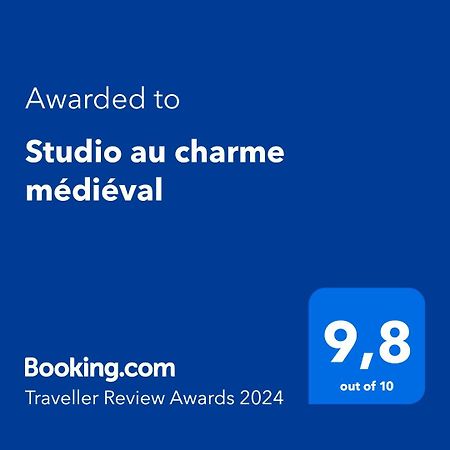 Studio Au Charme Medieval La Garde  Kültér fotó
